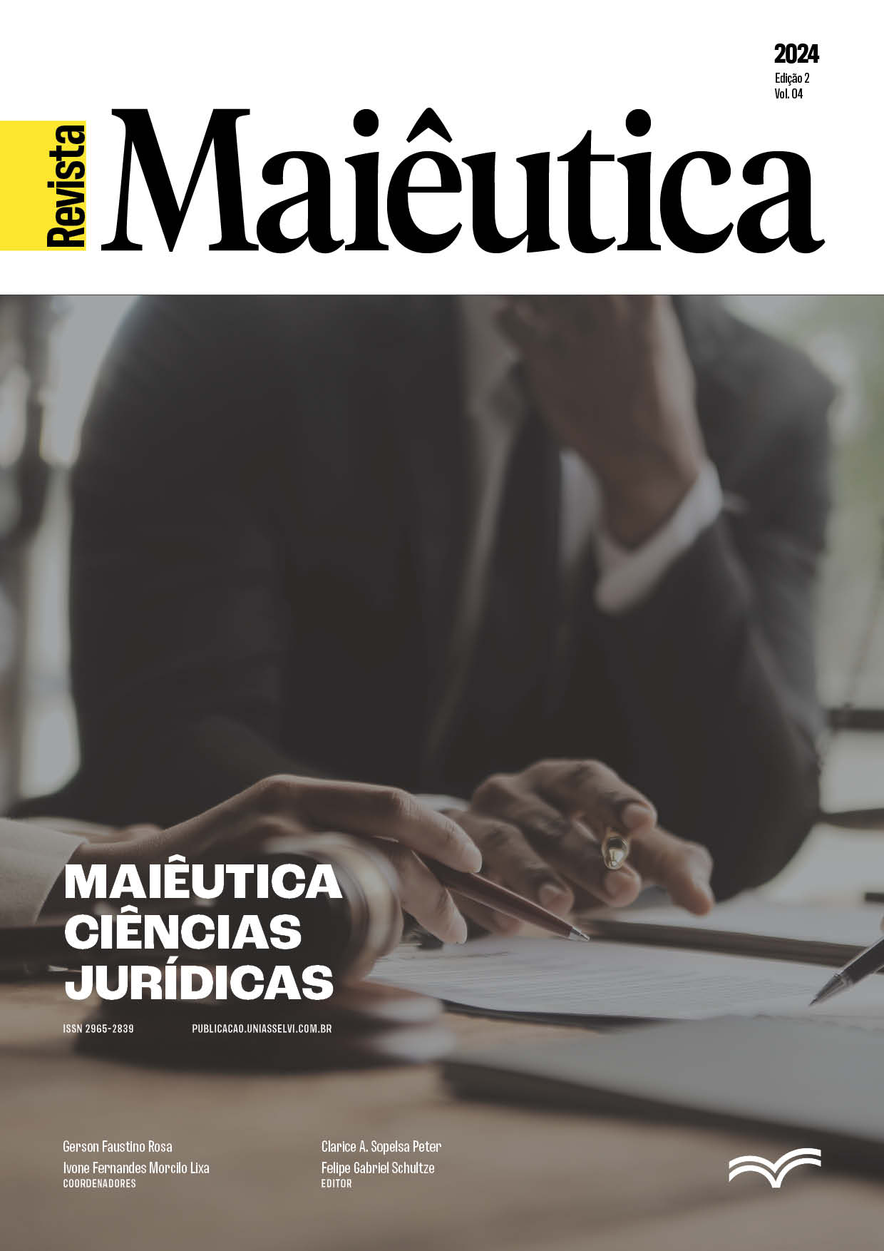 Capa revista Maiêutica Ciências Jurídica